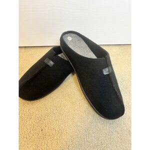 Alpine Swiss Bruce Mens 11 Felt Faux Wool Clog Slippers Comfortable House Shoes